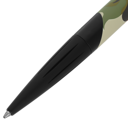ST Dupont Ballpoint Pen Defi Millennium Camo, Ltd. Ed., Khaki