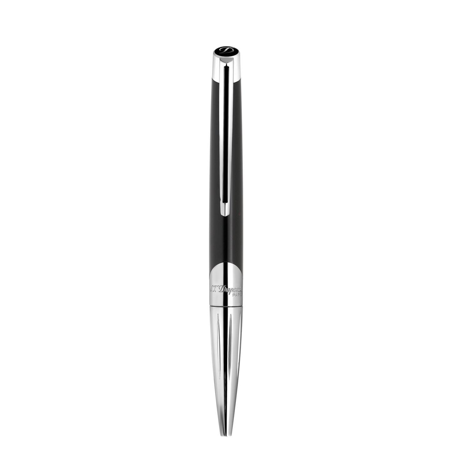 ST Dupont Kugelschreiber Defi Milenium Defi, Palladium, Schwarz