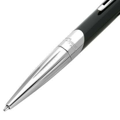 ST Dupont Kugelschreiber Defi Milenium Defi, Palladium, Schwarz