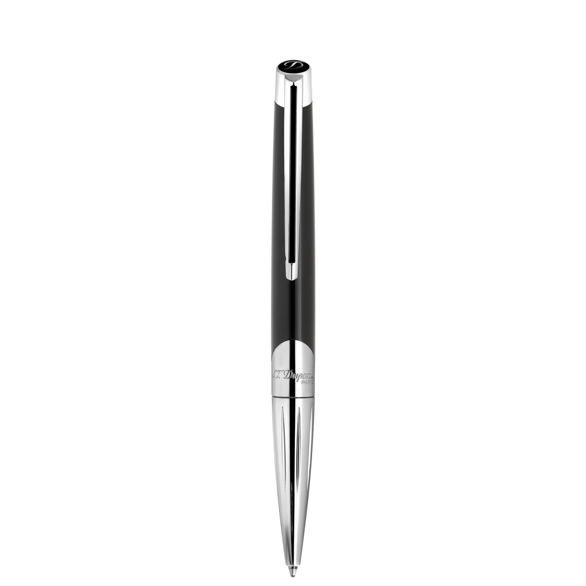 ST Dupont Kugelschreiber Defi Milenium Defi, Palladium, Schwarz