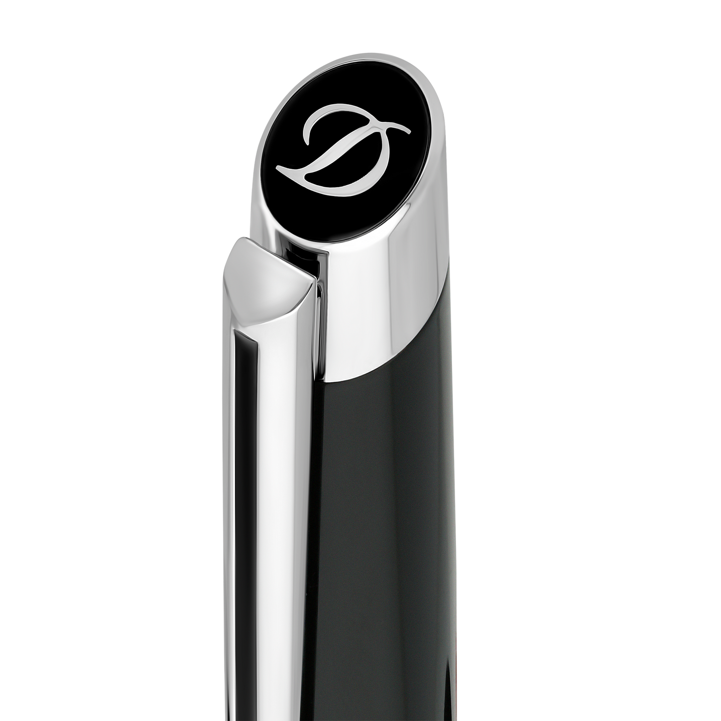 ST Dupont Kugelschreiber Defi Milenium Defi, Palladium, Schwarz