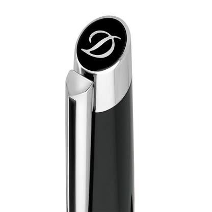 ST Dupont Kugelschreiber Defi Milenium Defi, Palladium, Schwarz