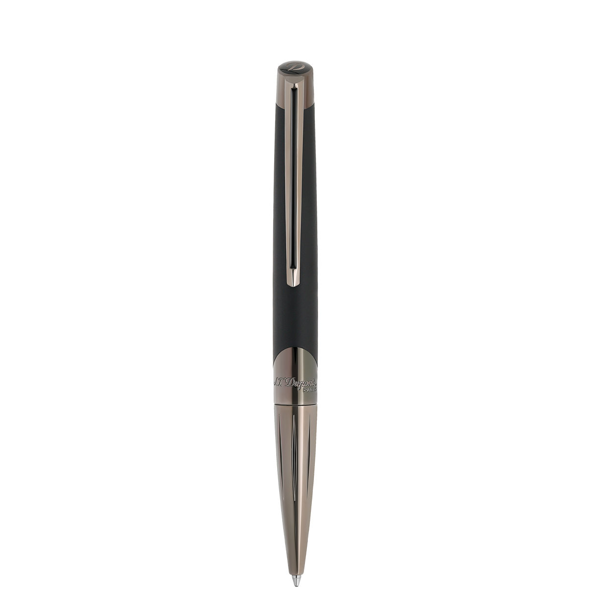 ST Dupont Kugelschreiber Defi Milenium Defi, Chrom, Gunmetal