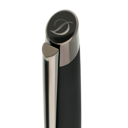ST Dupont Kugelschreiber Defi Milenium Defi, Chrom, Gunmetal