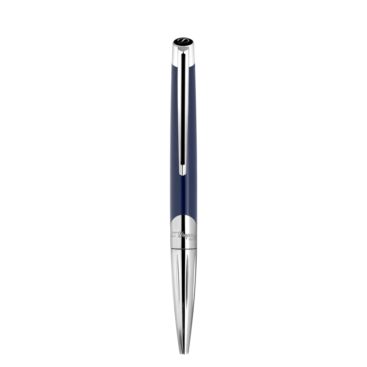 ST Dupont Kugelschreiber Defi Milenium Defi, Palladium, Dark-blue