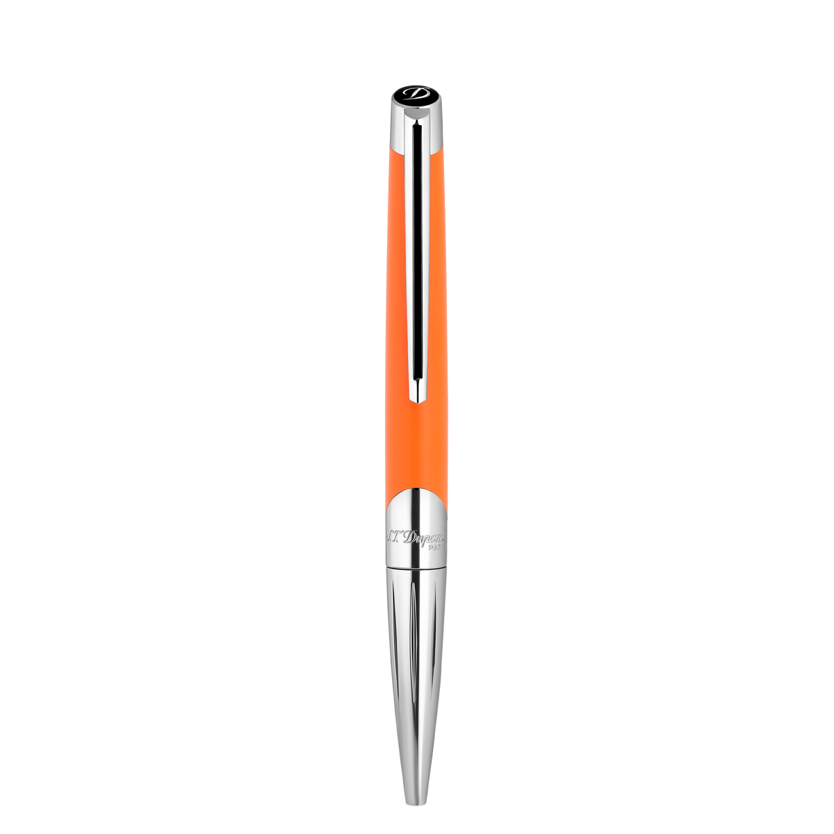 ST Dupont Kugelschreiber Defi Milenium Defi, Palladium, Orange