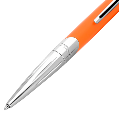 ST Dupont Kugelschreiber Defi Milenium Defi, Palladium, Orange