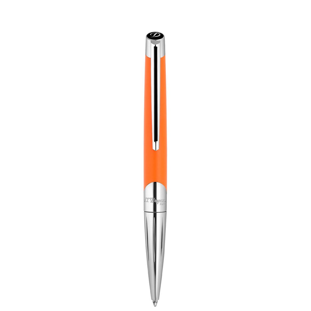 ST Dupont Kugelschreiber Defi Milenium Defi, Palladium, Orange