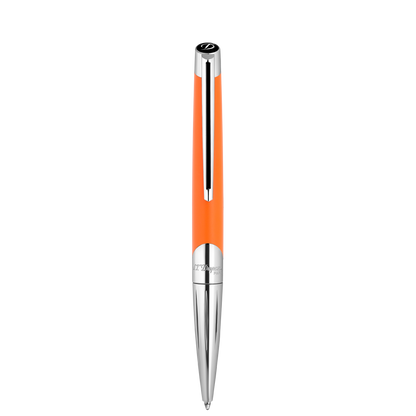 ST Dupont Kugelschreiber Defi Milenium Defi, Palladium, Orange