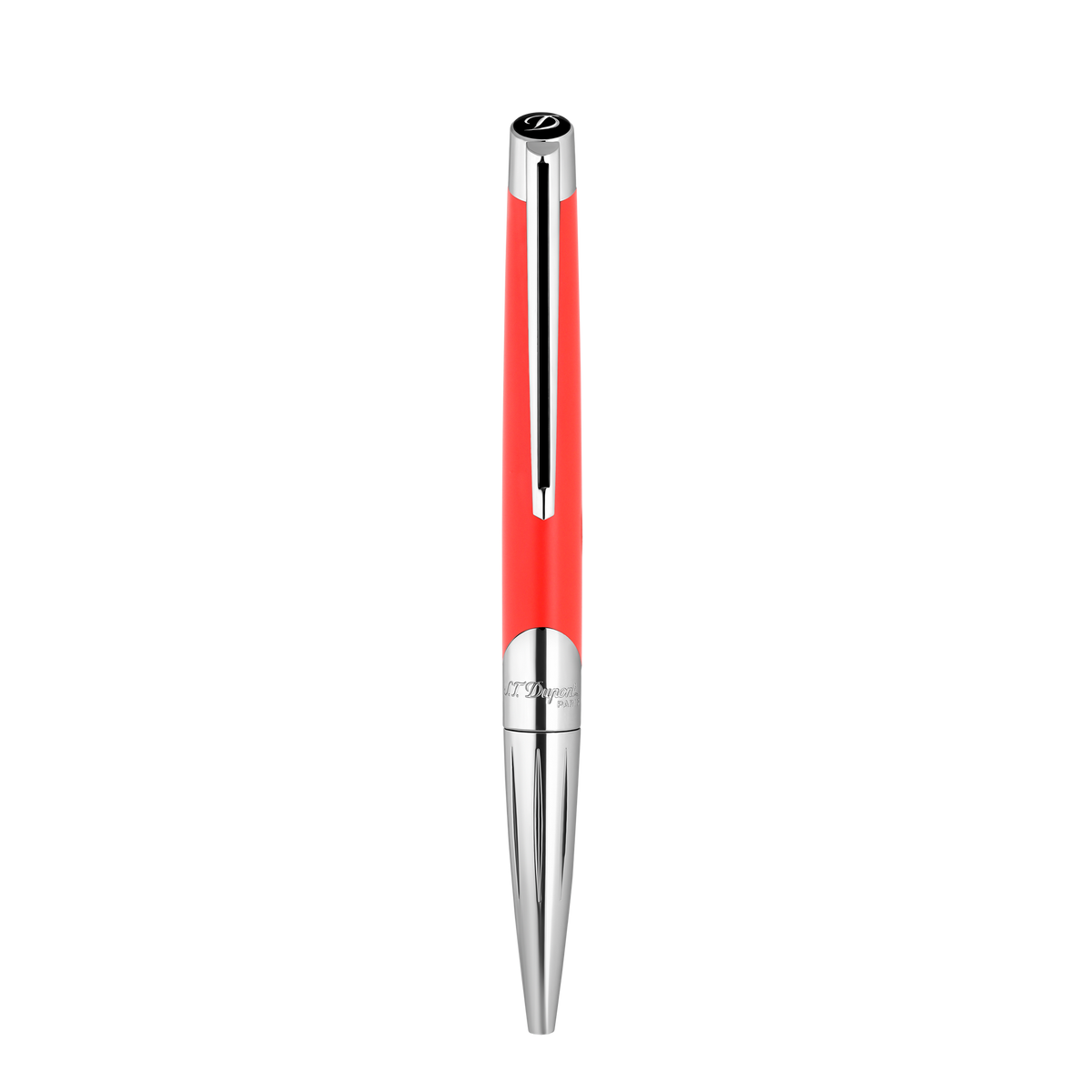 ST Dupont Kugelschreiber Defi Milenium Defi, Palladium, Rot