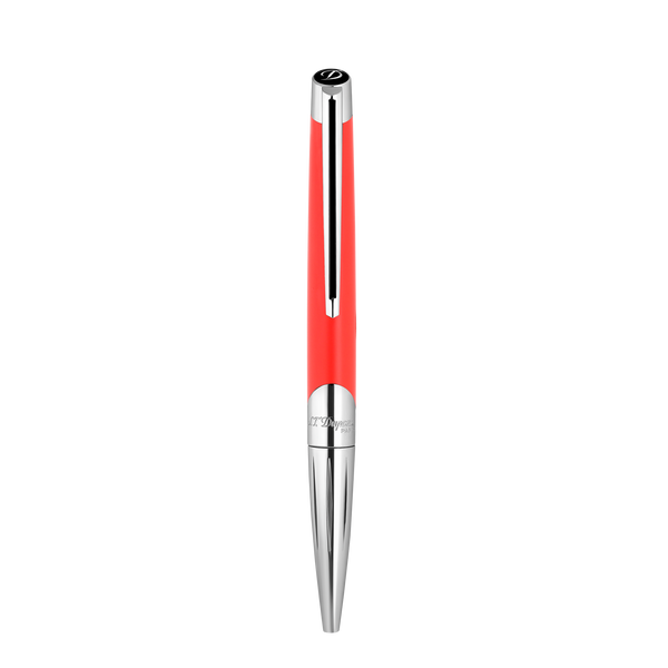 ST Dupont Kugelschreiber Defi Milenium Defi, Palladium, Rot
