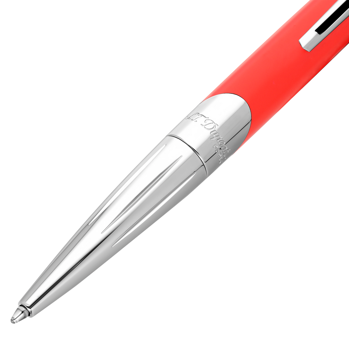ST Dupont Kugelschreiber Defi Milenium Defi, Palladium, Rot