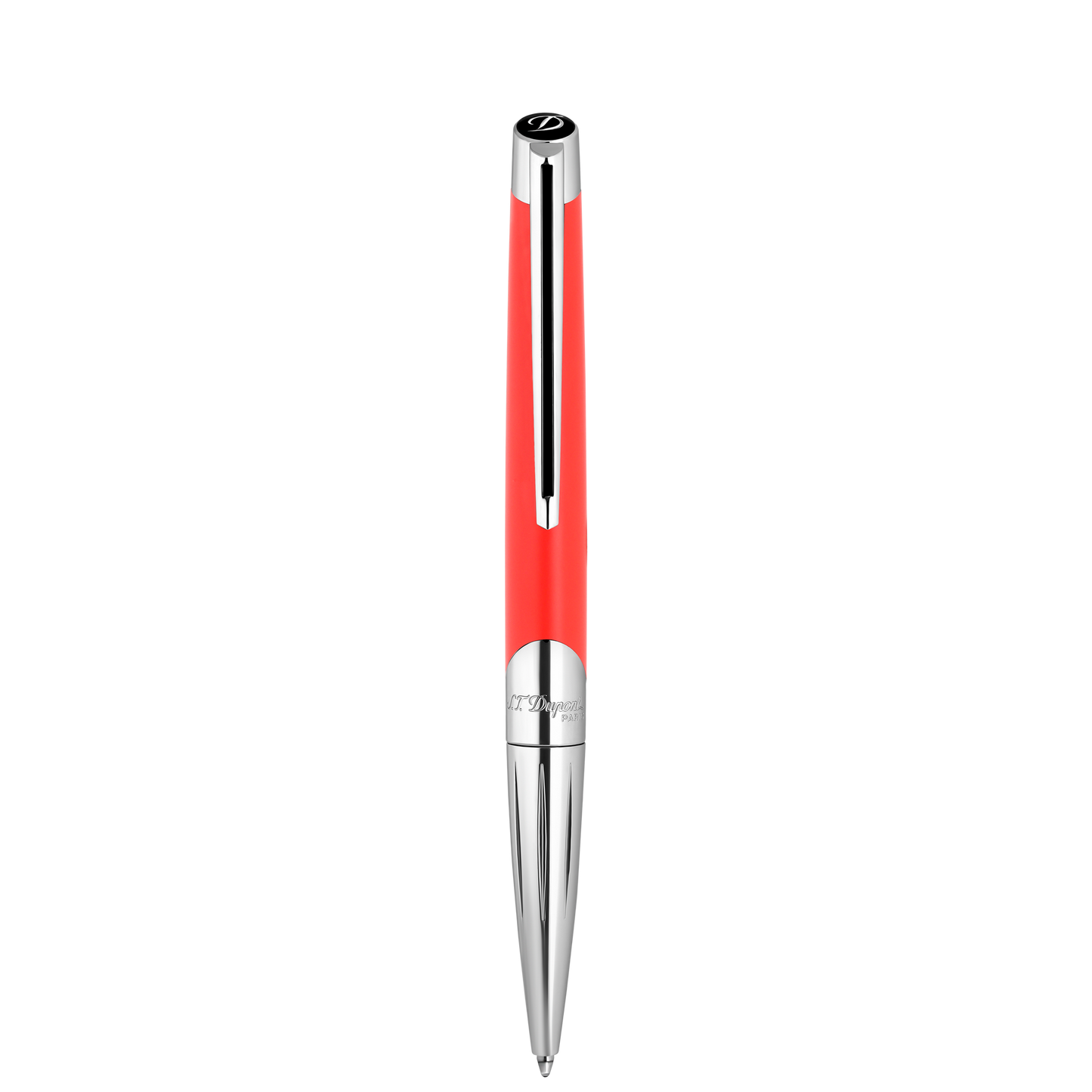 ST Dupont Kugelschreiber Defi Milenium Defi, Palladium, Rot