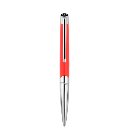 ST Dupont Kugelschreiber Defi Milenium Defi, Palladium, Rot