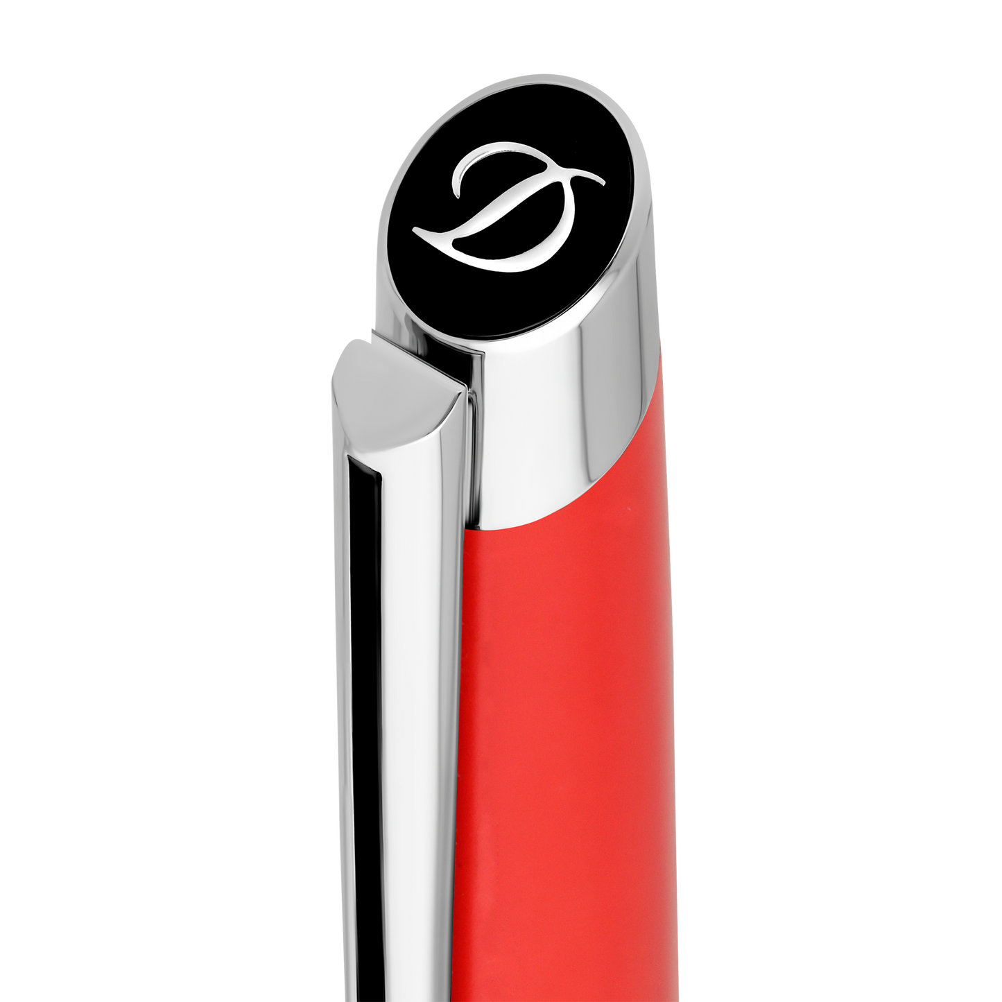 ST Dupont Kugelschreiber Defi Milenium Defi, Palladium, Rot