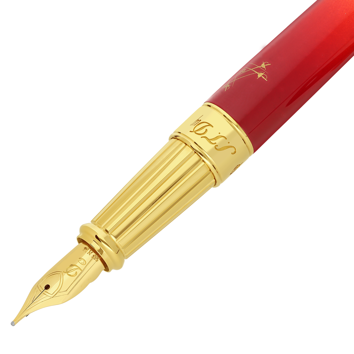 ST Dupont Fountain Pen Line D Line D, Ltd. Edt., Violet