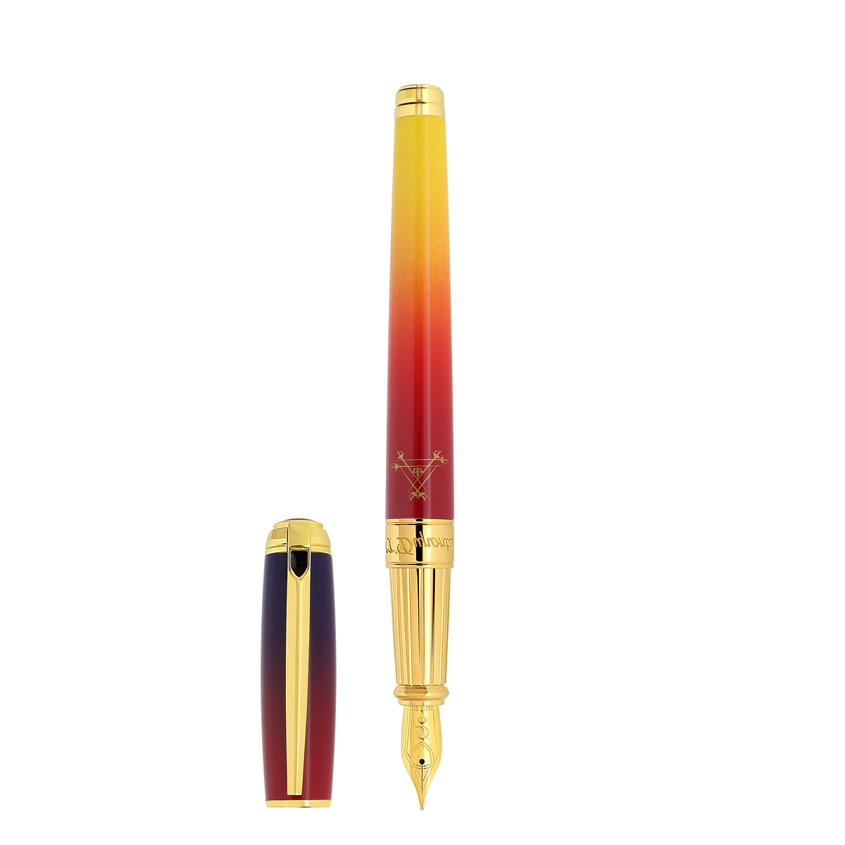 ST Dupont Fountain Pen Line D Line D, Ltd. Edt., Violet
