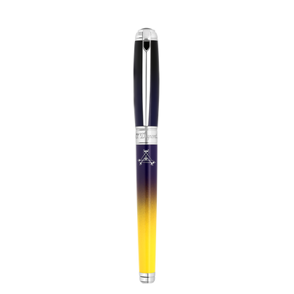 ST Dupont Füllfederhalter Line D Line D, Palladium, Ltd. Edt., Blau