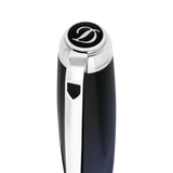 ST Dupont Füllfederhalter Line D Line D, Palladium, Ltd. Edt., Blau