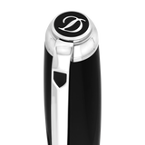 ST Dupont Tintenroller Line D Line D, Palladium, Ltd. Edt., Blau