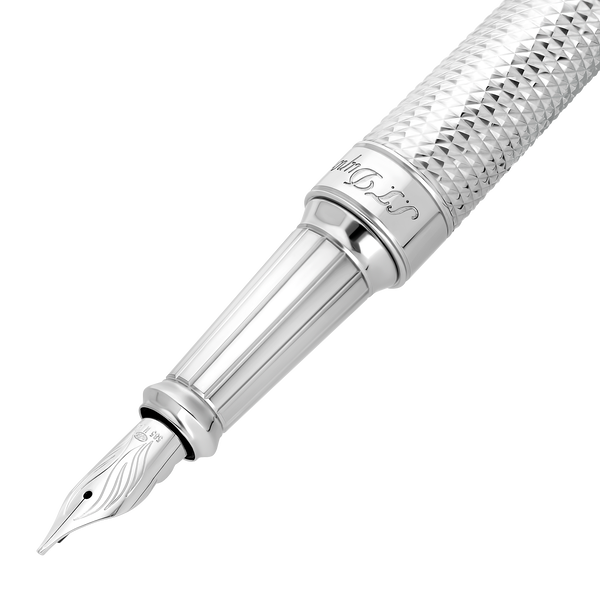ST Dupont Kugelschreiber Line D Eternity Eternity, Palladium, Silver