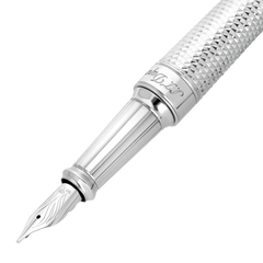 ST Dupont Kugelschreiber Line D Eternity Eternity, Palladium, Silver