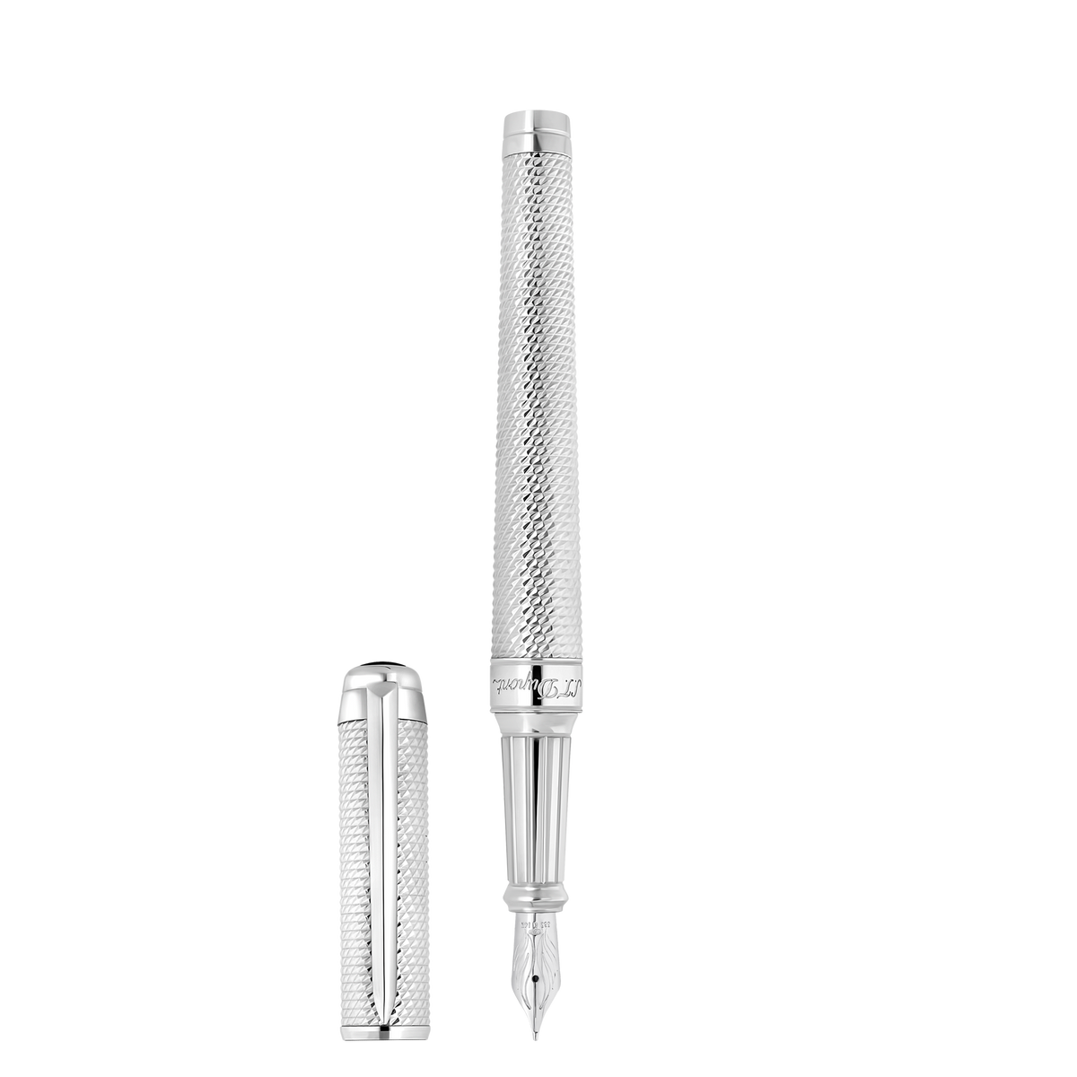 ST Dupont Kugelschreiber Line D Eternity Eternity, Palladium, Silver
