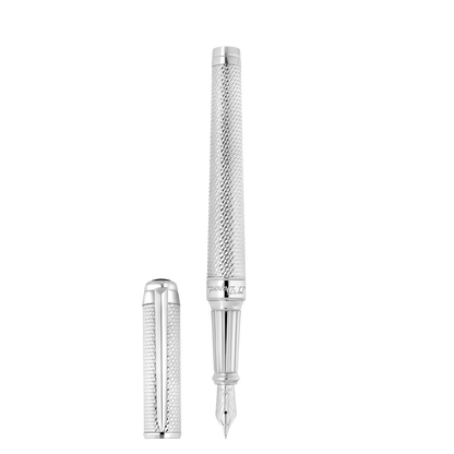 ST Dupont Kugelschreiber Line D Eternity Eternity, Palladium, Silver