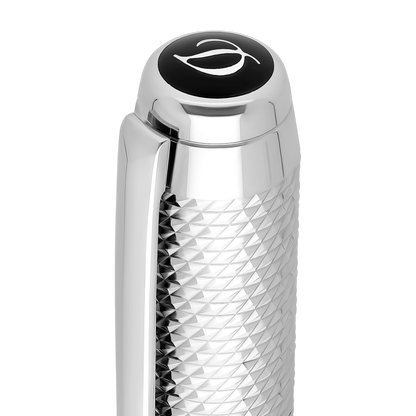 ST Dupont Kugelschreiber Line D Eternity Eternity, Palladium, Silver
