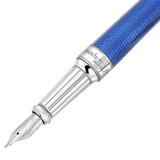 ST Dupont Füllfederhalter Line D Eternity Eternity, Palladium, Indigo-blue