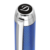 ST Dupont Füllfederhalter Line D Eternity Eternity, Palladium, Indigo-blue