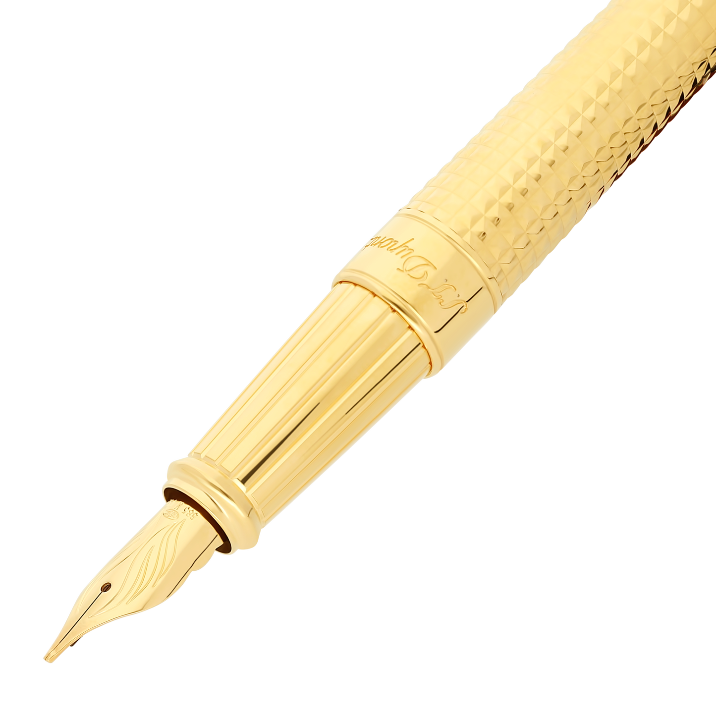 ST Dupont Füllfederhalter Line D Eternity Eternity, Golden