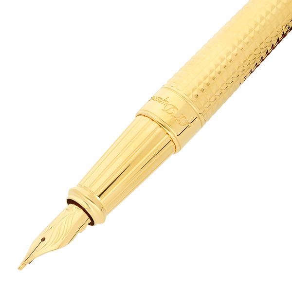 ST Dupont Füllfederhalter Line D Eternity Eternity, Golden