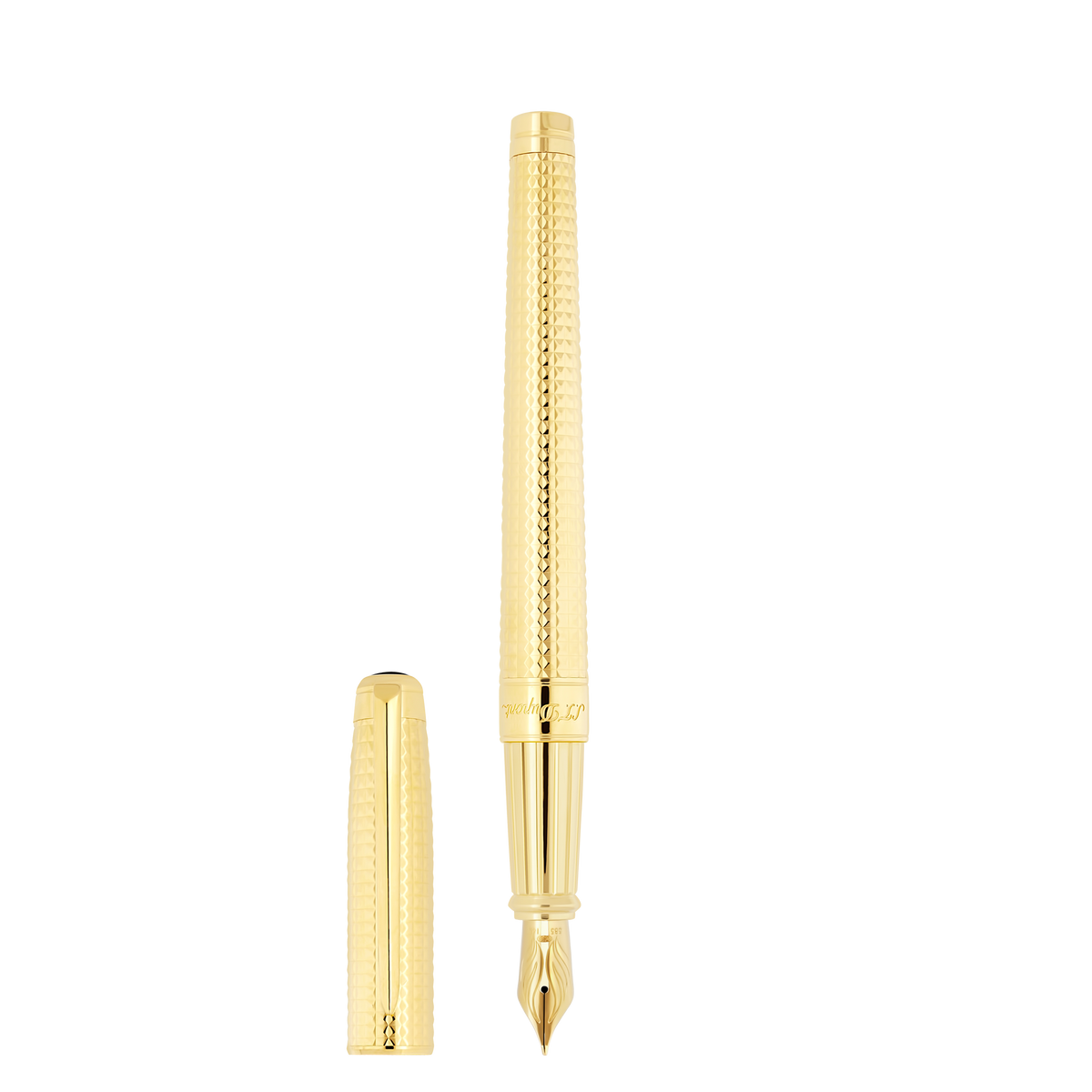 ST Dupont Füllfederhalter Line D Eternity Eternity, Golden