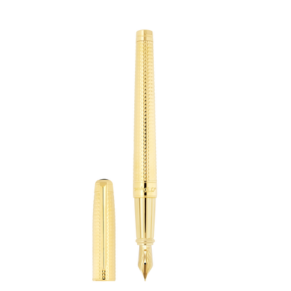 ST Dupont Füllfederhalter Line D Eternity Eternity, Golden