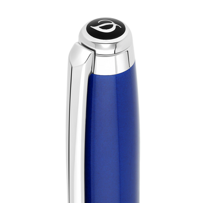 ST Dupont Füllfederhalter Line D Eternity Eternity, Palladium, Indigo-blue