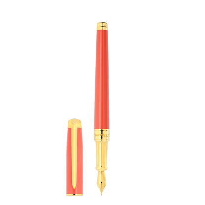 ST Dupont Füllfederhalter Line D Eternity Eternity, Coral