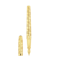 ST Dupont Füllfederhalter Line D Eternity Monogram, Ltd. Edt., Golden