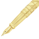ST Dupont Füllfederhalter Line D Eternity Monogram, Ltd. Edt., Golden