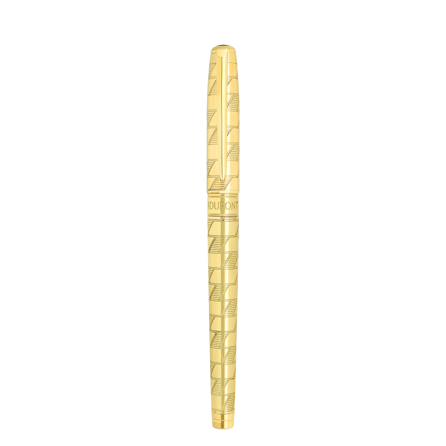 ST Dupont Fountain Pen Line D Eternity Monogram, Ltd. Edt., Gold