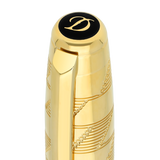 ST Dupont Füllfederhalter Line D Eternity Monogram, Ltd. Edt., Golden