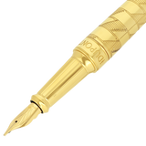 ST Dupont Füllfederhalter Line D Eternity Monogram, Ltd. Edt., Golden
