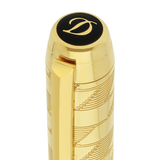 ST Dupont Füllfederhalter Line D Eternity Monogram, Ltd. Edt., Golden
