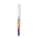ST Dupont Füllfederhalter Line D Eternity Graffiti, Palladium, Ltd. Edt., Multicolor