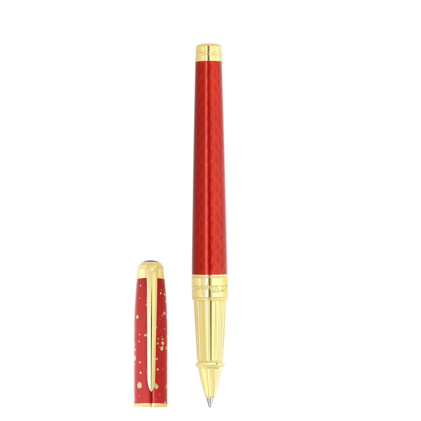 ST Dupont Instrument d'écriture Line D Eternity Dragon, Ltd. Edt., Honey