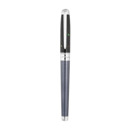ST Dupont Instrument d'écriture Line D Eternity Dragon, Palladium, Ltd. Edt., Schwarz