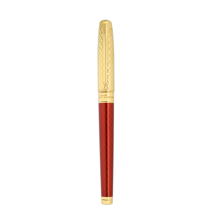 ST Dupont Füllfederhalter Line D Eternity Dragon, Ltd. Edt., Burgundy