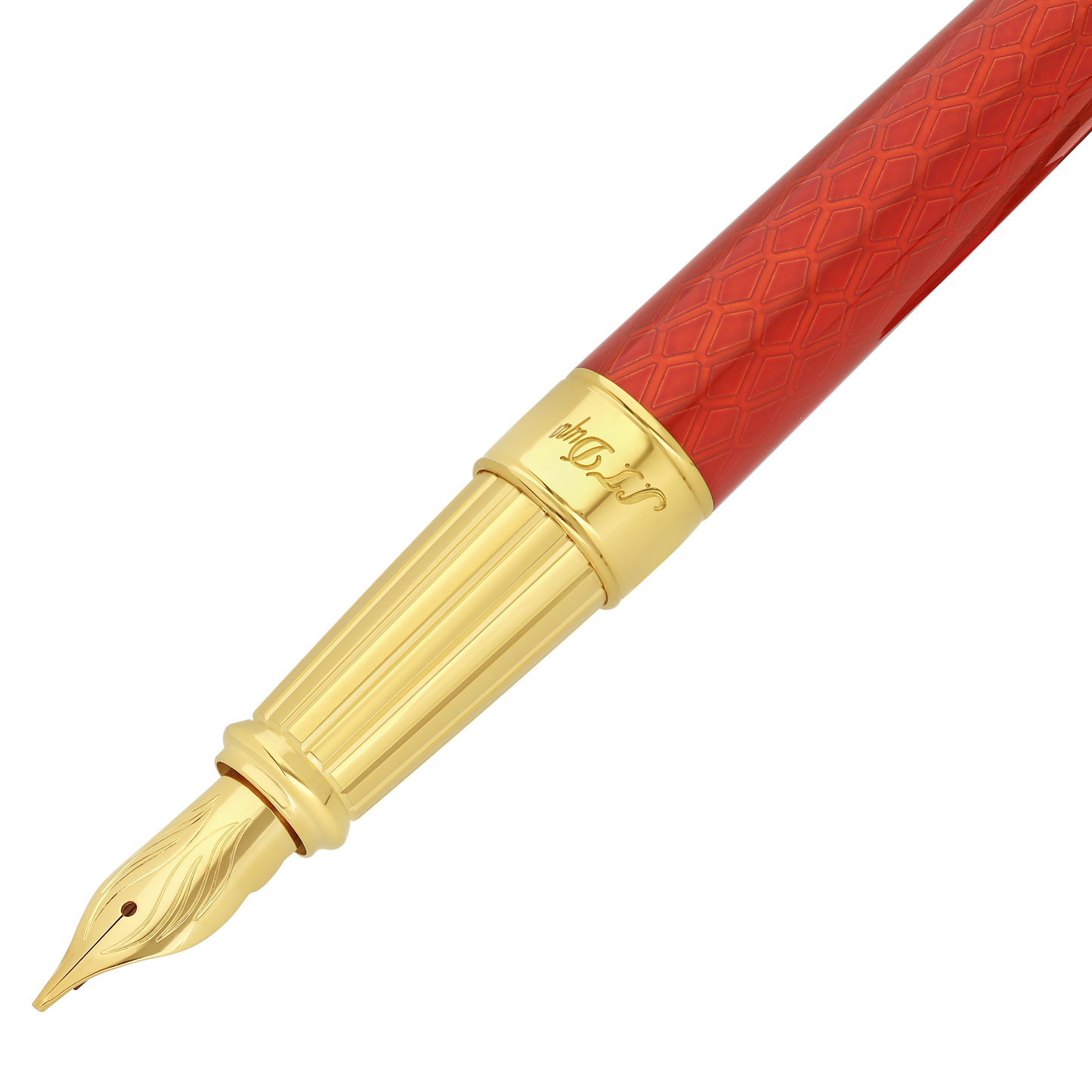 ST Dupont Füllfederhalter Line D Eternity Dragon, Ltd. Edt., Burgundy