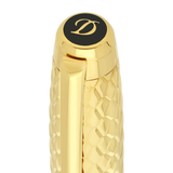 ST Dupont Füllfederhalter Line D Eternity Dragon, Ltd. Edt., Burgundy