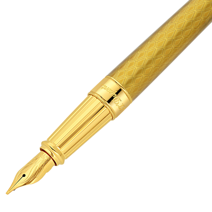 ST Dupont Füllfederhalter Line D Eternity Dragon, Ltd. Edt., Honey